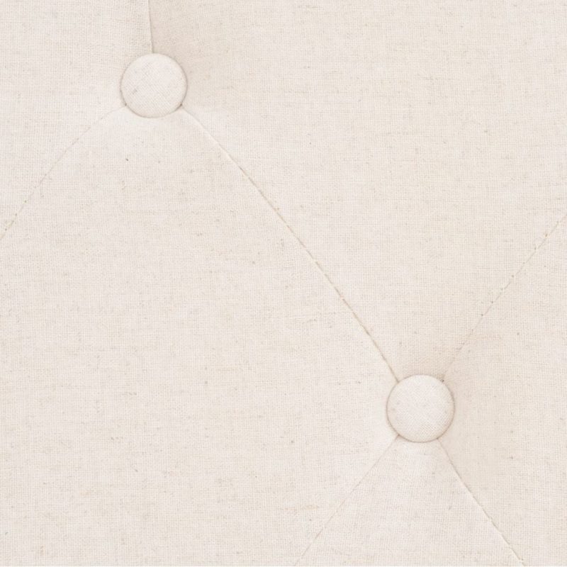 3-dijelna garnitura od tkanine krem bijela