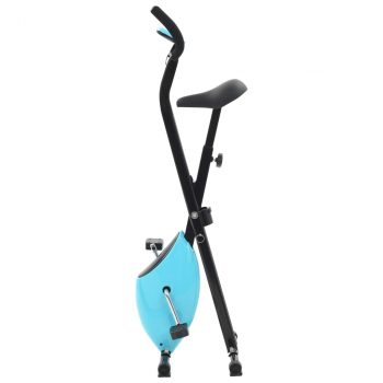 Bicikl za vježbanje X-Bike s remenom za otpor plavi