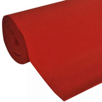Crveni tepih 1 x 10 m Ekstra teški 400 g / m2