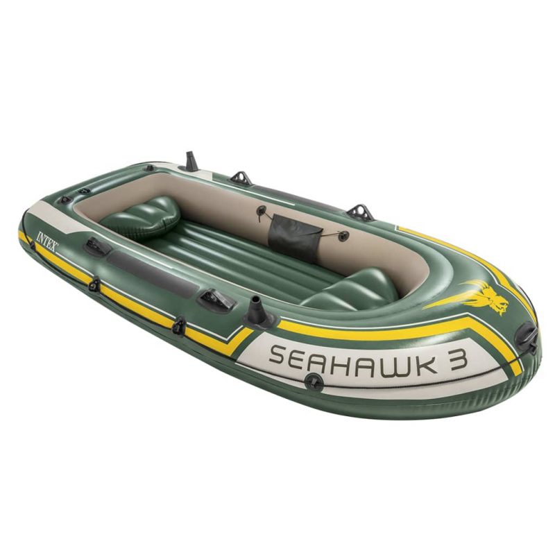 Intex čamac na napuhavanje Seahawk 3 s elektromotorom i nosačem