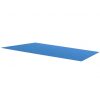 Pravokutni plavi bazenski prekrivač od PE 549 x 274 cm