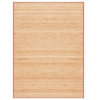 Tepih od bambusa 160 x 230 cm smeđi