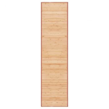 Tepih od bambusa 80 x 300 cm smeđi