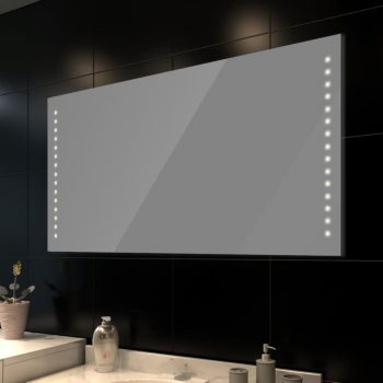 Zidno Ogledalo za kupaonicu s LED svjetlom 100 x 60 cm ( D x Š)