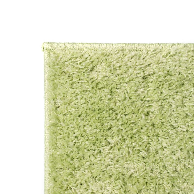 Čupavi ukrasni tepih 160x230 cm zeleni