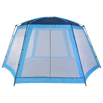 Šator za bazen od tkanine 590 x 520 x 250 cm plavi