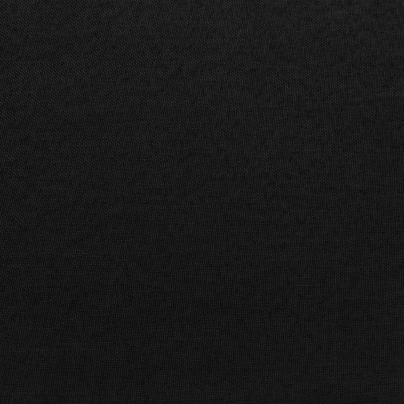 Modularni tabure s jastukom od tkanine crni