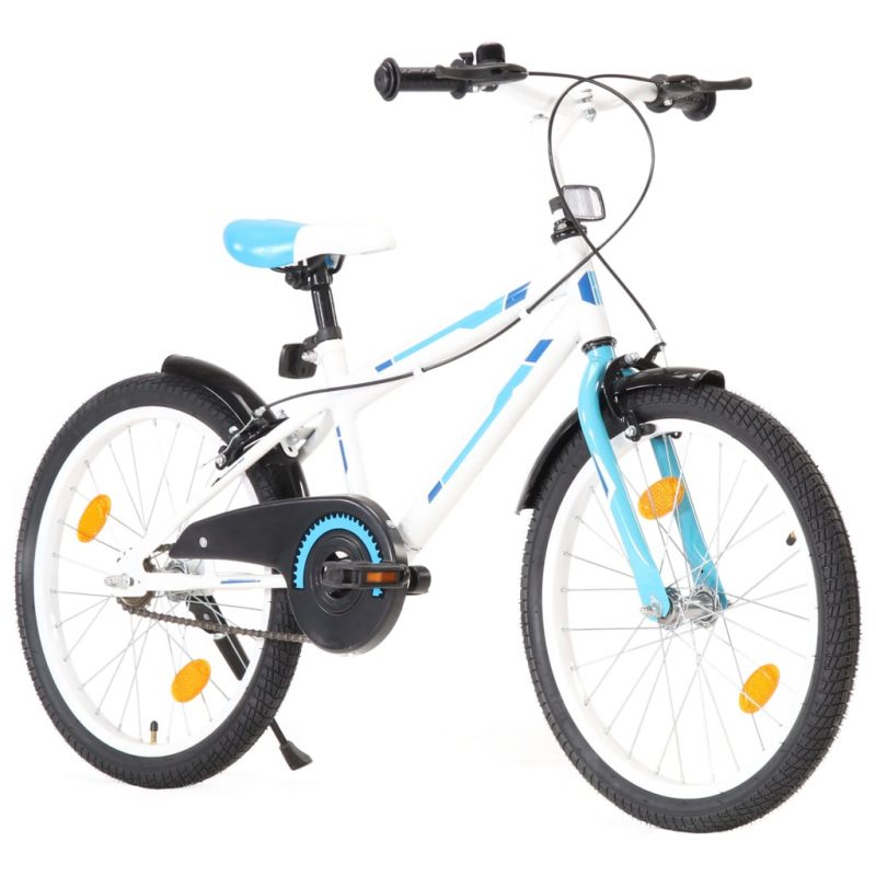 Dječji bicikl 20 inča plavo-bijeli
