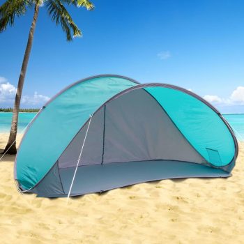HI prigodni šator za plažu plavi