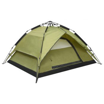 Prigodni šator za kampiranje za 2-3 osobe 240x210x140 cm zeleni