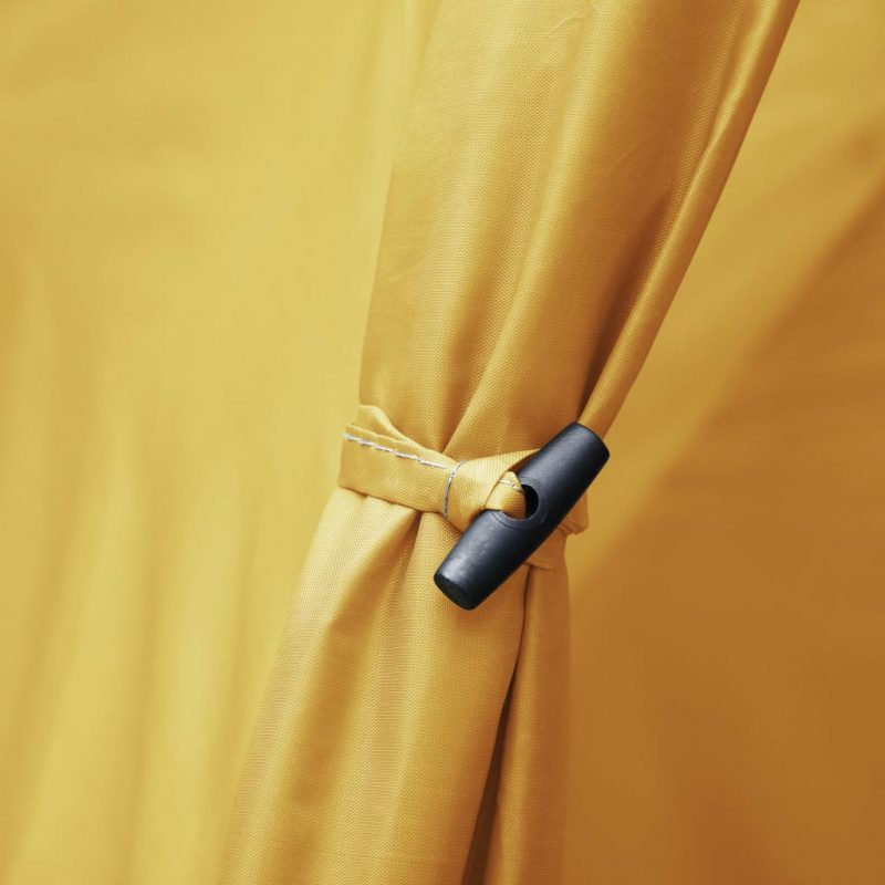 Prigodni šator za kampiranje za 3 osobe žuti