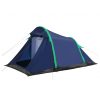 Šator s gredama na napuhavanje 320x170x150/110 cm plavo-zeleni