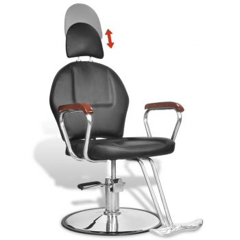 Profesionalna brijačka stolica s uzglavljem od umjetne kože