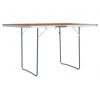 Sklopivi stol za kampiranje aluminijski 180 x 60 cm