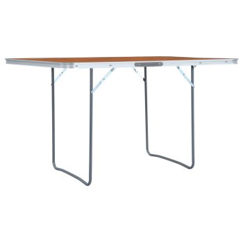 Sklopivi stol za kampiranje aluminijski 180 x 60 cm
