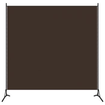 Sobna pregrada s 1 panelom smeđa 175 x 180 cm