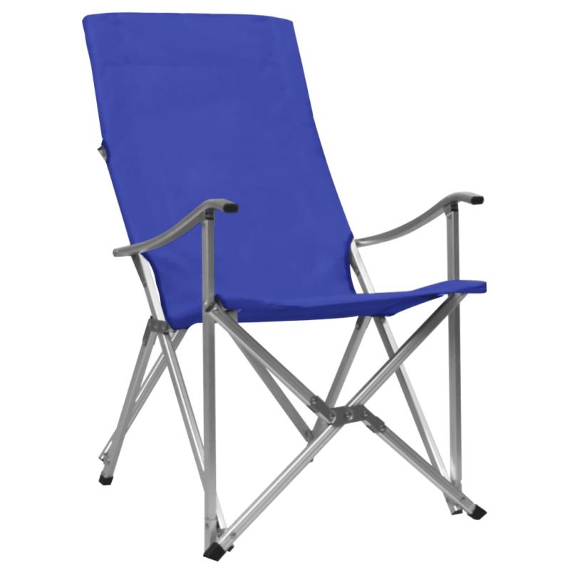 Sklopive stolice za kampiranje 2 kom plave