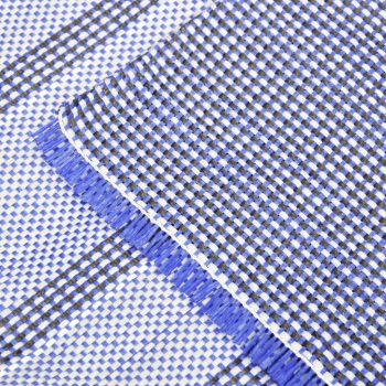 Tepih za šator 400 x 300 cm plavi