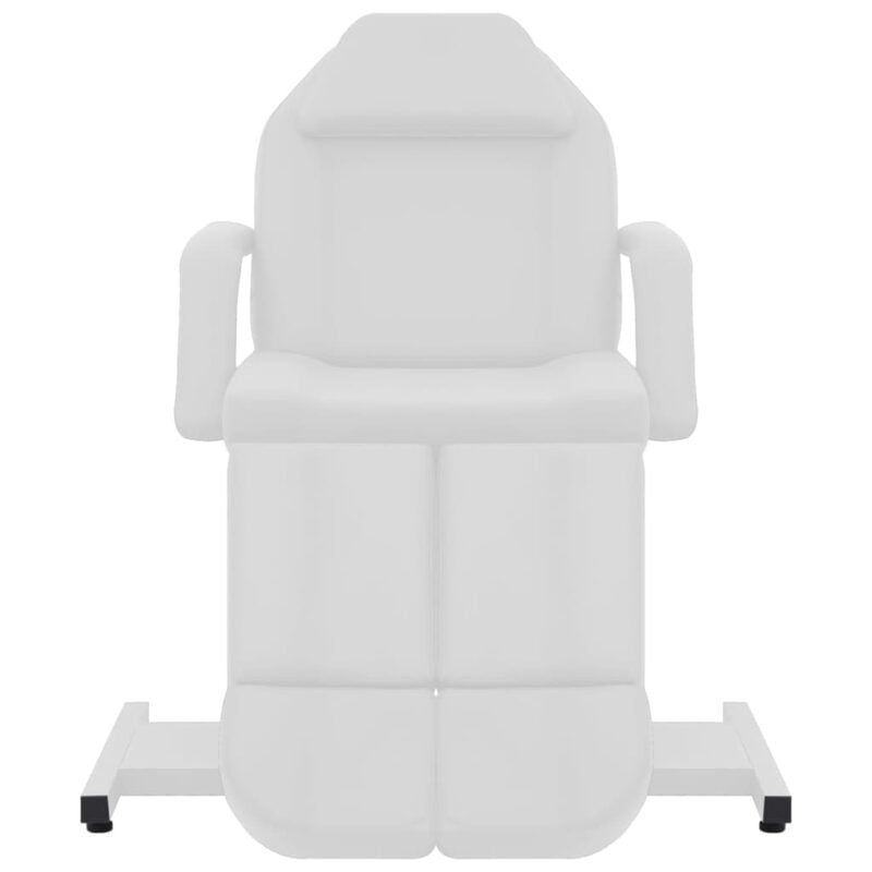 Kozmetička stolica od umjetne kože bijela 180 x 62 x 78 cm
