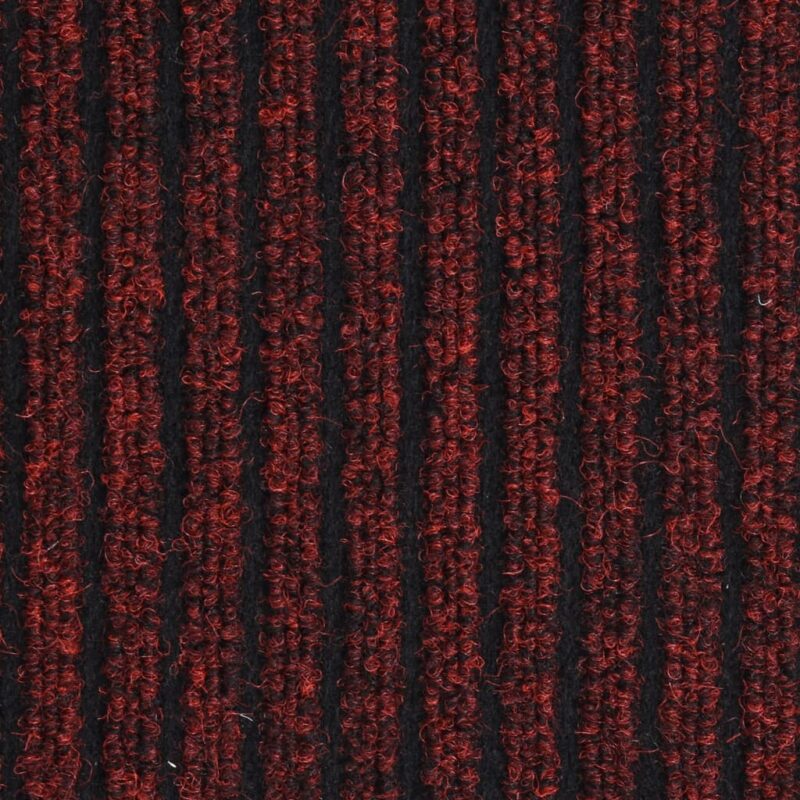 Otirač prugasti crveni 60 x 80 cm
