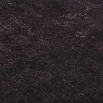 Perivi tepih 80 x 150 cm crno-zlatni protuklizni