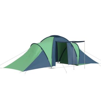 Šator za kampiranje za 6 osoba plavo-zeleni