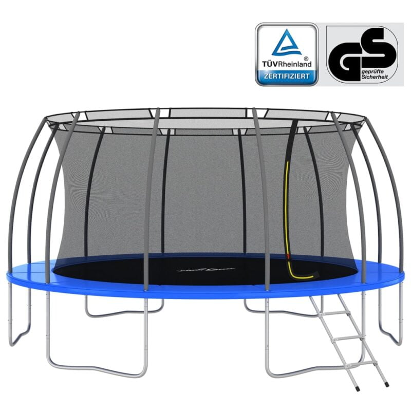 Set trampolina okrugli 488 x 90 cm 150 kg