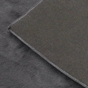Tepih od umjetnog zečjeg krzna 200 x 300 cm antracit