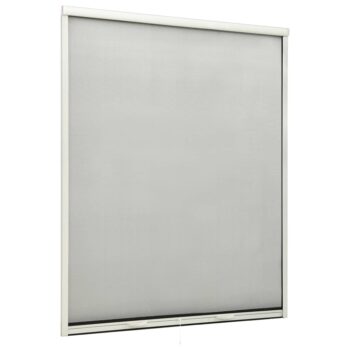 Zaslon protiv insekata za prozore bijeli 150 x 170 cm