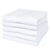 Set hotelskih pamučnih ručnika  25 kom 400 gsm 100x150 cm bijeli
