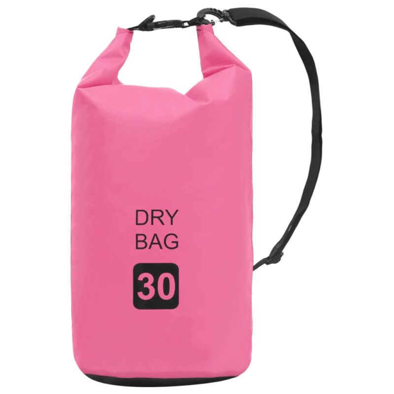 Suha torba ružičasta 30 L PVC