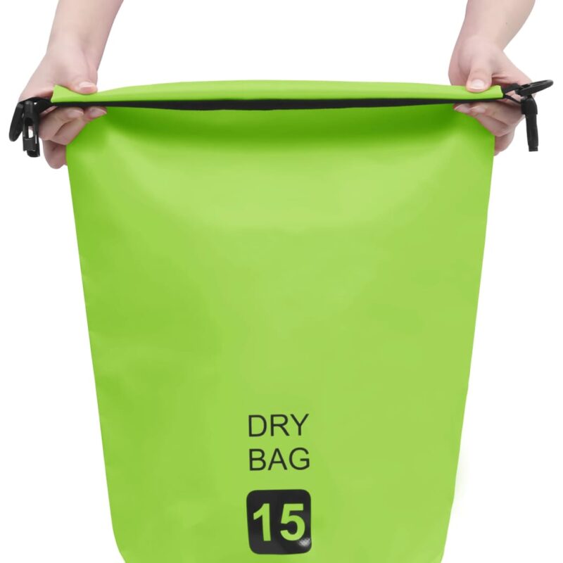 Suha torba zelena 15 L PVC