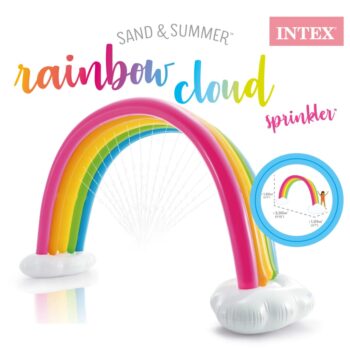 Intex Rainbow Cloud prskalica višebojna 300 x 109 x 180 cm