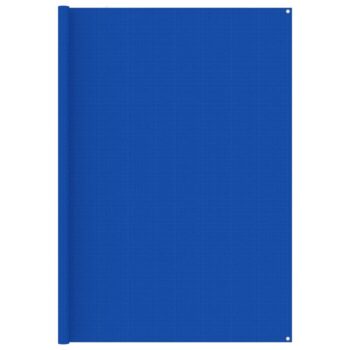 Tepih za šator 250 x 250 cm plavi HDPE