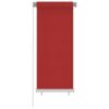 Vanjska roleta za zamračivanje 60 x 140 cm crvena HDPE