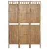 Sobna pregrada s 3 panela od bambusa 120 x 180 cm