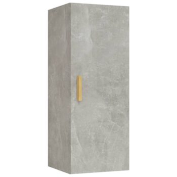 Zidni ormarić boja betona 34