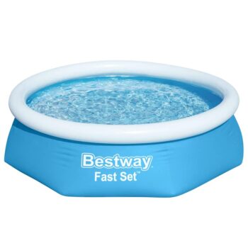 Bestway bazen na napuhavanje Fast Set okrugli 244 x 66 cm 57265
