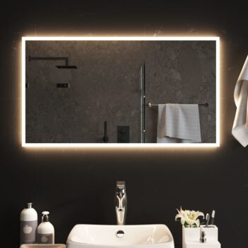 LED kupaonsko ogledalo 90x50 cm