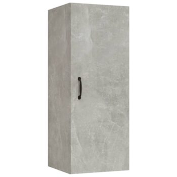 Viseći zidni ormarić boja betona 34