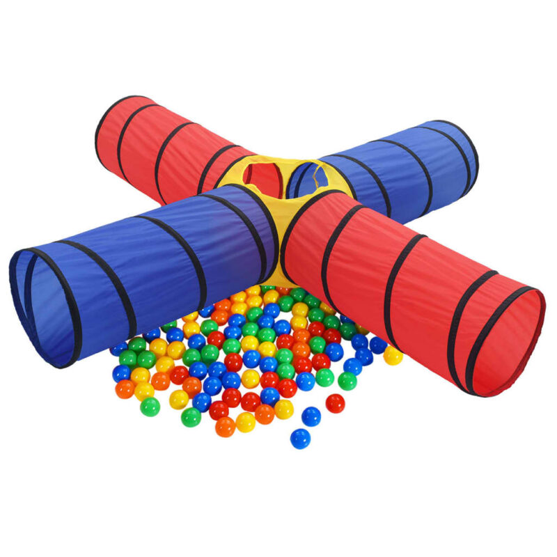 Dječji tunel za igru s 250 loptica raznobojni