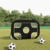 Nogometna mreža za gol s metom 120 x 80 x 80 cm poliester
