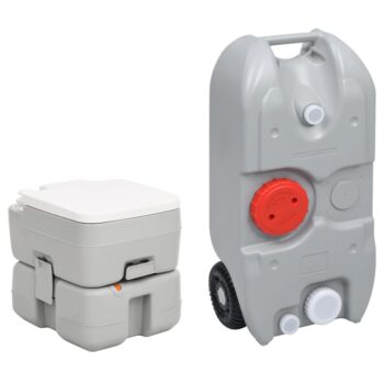 Prijenosni set toaleta za kampiranje i spremnika za vodu