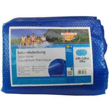 Summer Fun ljetni solarni pokrivač za bazen ovalni 600x320 cm PE plavi