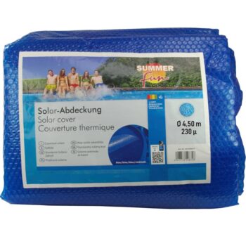 Summer Fun solarni pokrivač za ljetni bazen okrugli 450 cm PE plavi