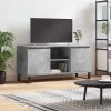 TV ormarić siva boja betona 104x35x50 cm od konstruiranog drva