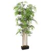 Umjetno stablo bambusa 500 listova 80 cm zeleno