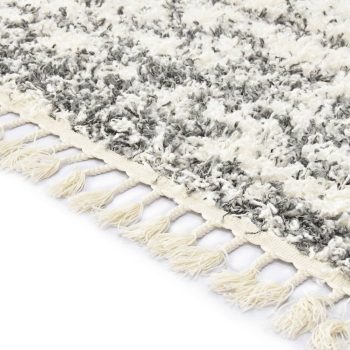Čupavi berberski tepih PP bež i boja pijeska 80 x 150 cm