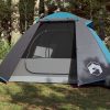 Šator za kampiranje za 2 osobe plavi 224x248x118 cm taft 185T