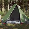 Šator za kampiranje za 2 osobe zeleni 267x154x117 cm taft 185T